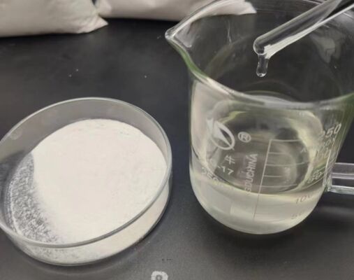 Qualité Additif alimentaire CMC - Carboxyméthylcellulose de qualité alimentaire avec un nombre total de colonies ≤500 UFC/g, une bonne stabilité thermique et une poudre blanche à crème usine